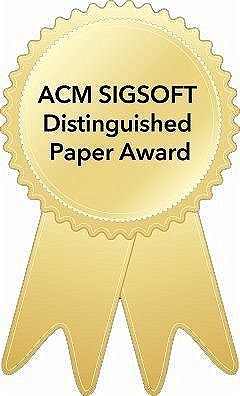 ACM SIGSOFT Distinguished Paper Award